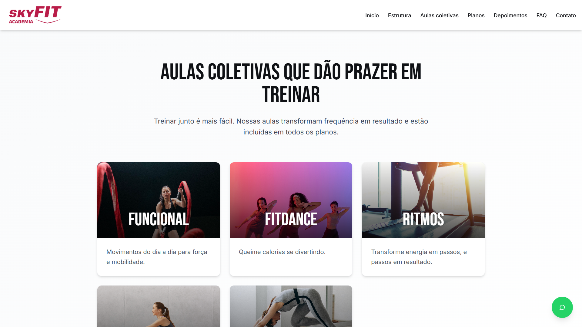 SkyFit Academia - Aulas Coletivas